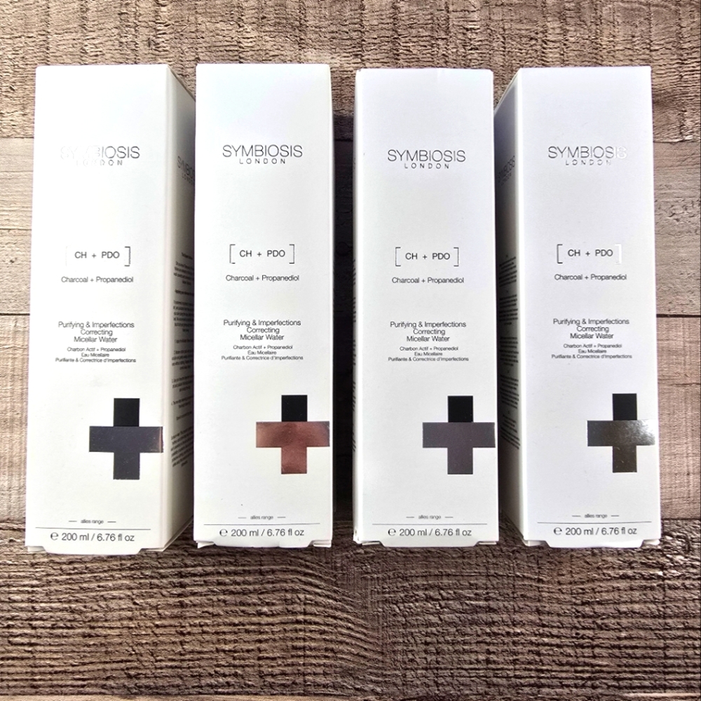 4 SYMBIOSIS SKINCARE Purifying & Imperfections Correcting Micellar Water